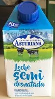 Mängden socker i Leche semi desnatada