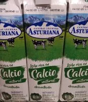 Mängden socker i Leche desnatada calcio