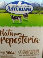 Mängden socker i Nata para repostería