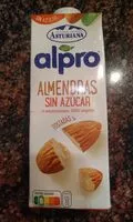 Mängden socker i Bebida vegetal de almendras sin azúcar