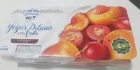 Mängden socker i Yogur delicias con fruta