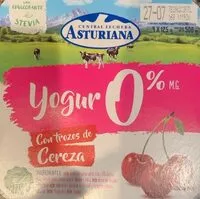 Mängden socker i Yogur 0% MG con trozos de cereza
