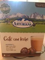 Mängden socker i Cápsulas café con leche estuche