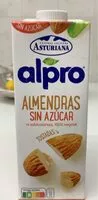 Mängden socker i Alpro leche de almendras sin azucar