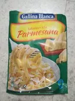 Mängden socker i Tallarines a La Parmesana Gallina Blanca
