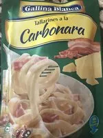 Mängden socker i Tallarines a la carborana