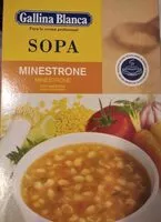 Mängden socker i Sopa minestrone