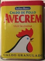 Mängden socker i Caldo Granulado De Pollo Avecrem