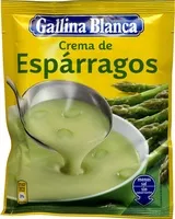 Mängden socker i Crema de espárragos deshidratada