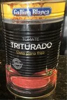 Mängden socker i Tomate triturado listo para freir