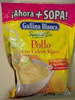 Mängden socker i Sopa pollo fideos finos