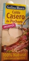 Mängden socker i Caldo de puchero casero 100% natural envase 1 l
