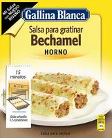 Mängden socker i Salsa para gratinar bechamel al horno