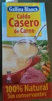 Mängden socker i Caldo casero de carne