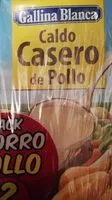 Mängden socker i Caldo casero de pollo