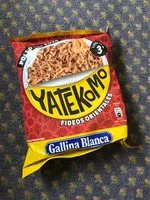 Mängden socker i Fideos orientales pollo con soja