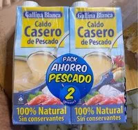 Mängden socker i Caldo casero de pescado