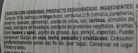 Mängden socker i Yatekomo world tour Marruecos cous cous
