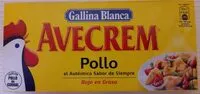 Mängden socker i Avecrem pollo