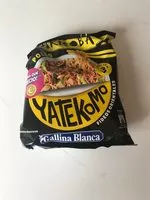 Mängden socker i Yakisoba fideos orientales sabor pollo