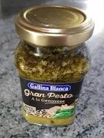 Mängden socker i gran pesto a la genovese