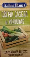 Mängden socker i Crema casera 7 verduras