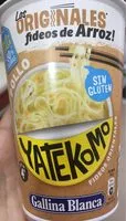Mängden socker i Fideos de arroz instantáneos sabor pollo