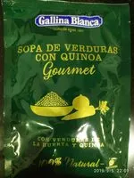 Mängden socker i Sopa de verduras con quinoa gourmet