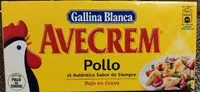 Mängden socker i Avecrem pollo