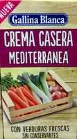 Mängden socker i Crema mediterránea casera con verduras frescas envase 500 ml
