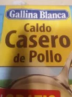 Mängden socker i Caldo casero de pollo