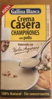 Mängden socker i Crema Casera Champiñones con Pollo