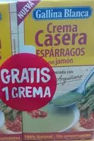 Mängden socker i Crema casera esparragos
