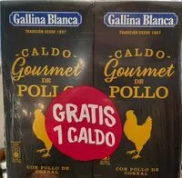 Mängden socker i Caldo gourmet de pollo