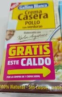 Mängden socker i Crema casera de pollo con verduras