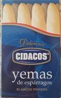 Mängden socker i Yemas de espárragos