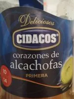Mängden socker i Corazones de alcachofas