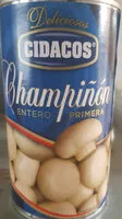 Mängden socker i Champiñon entero lata