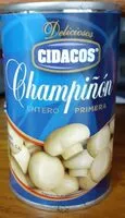Mängden socker i Champiñón entero