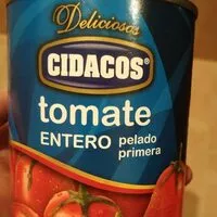 Mängden socker i Tomate entero pelado