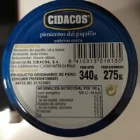 Mängden socker i Pimiento del piquillo