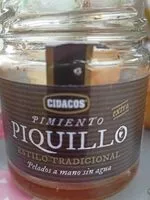 Mängden socker i Pimiento piquillo