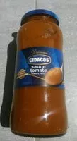 Mängden socker i Cidacos Tomate Frito sauce tomate