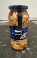 Mängden socker i Alubias con verduras