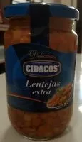 Mängden socker i Lentejas extra