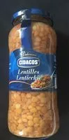 Mängden socker i Lentilles