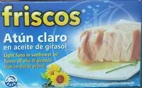 Mängden socker i Atún claro en aceite de girasol