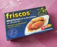 Mängden socker i Mejillones de las Rías Gallegas en escabeche