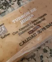 Mängden socker i Turrón de jijona sin gluten calidad suprema
