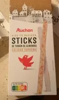 Mängden socker i Sticks de turron de almendra